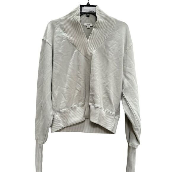 AGOLDE Klara Extended V-Neck Sweatshirt - Size S - New - Picture 3 of 11